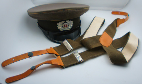 Ddr nva schirmmütze - ddr,