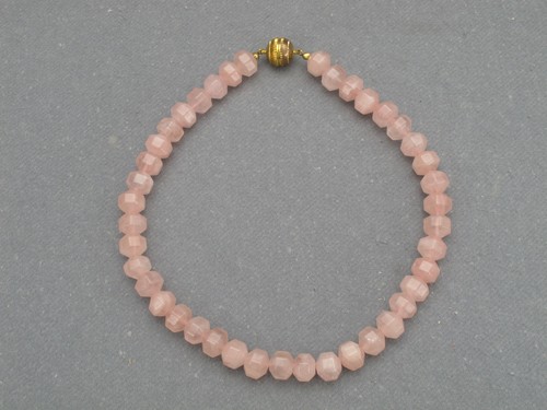 Facettierte rosenquarz - facettierte,