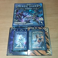 Mage Wars Academy Grundspiel + 2 Erweiterungen + 2 Sammelalben