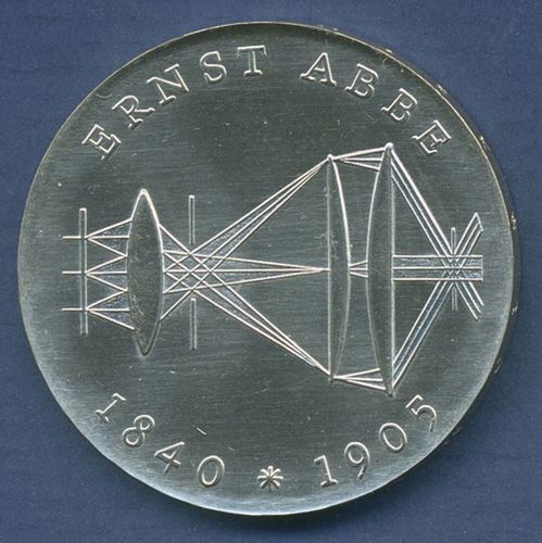 Ddr mark 1980 ernst abbe - mark, abbe,