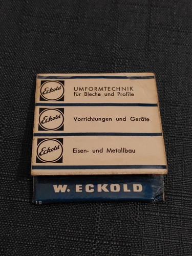 Streichholzheftchen walter - streichholzheftchen,,