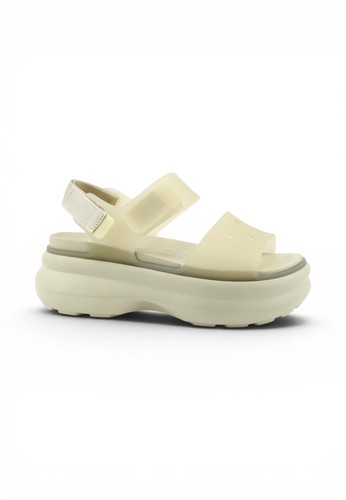 Crocs damen sandalen beige - crocs,