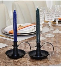 Retro Iron Taper Candle