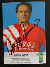 Wolfgang Overath 1. FC Köln PORTAS-Werbekarte ungeklebt original handsigniert