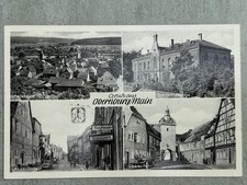 AK POSTKARTE FOTO  GRUSS AUS OBERNBURG STRASSE ODENWALD MILTENBERG