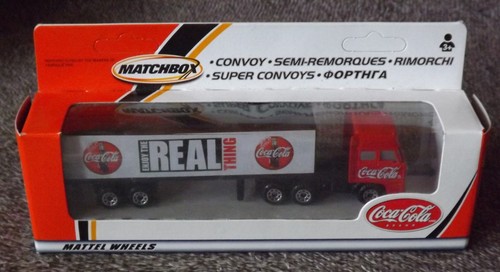 Truck coca cola matchbox real - truck, coca-cola