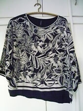 Marc Cain Bluse schwarz-weiß Gr.40(4)