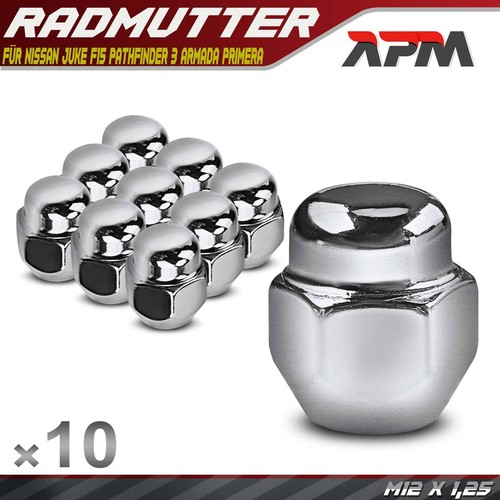 10x radmutter m12 25 - 10x, 1,25