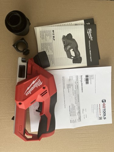 Milwaukee m12 blp akku hobel - milwaukee,