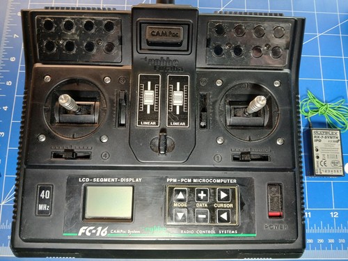 Futaba multiplex rx 7 - 16,