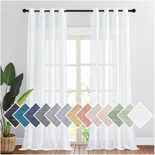 Vorhänge Leinenoptik