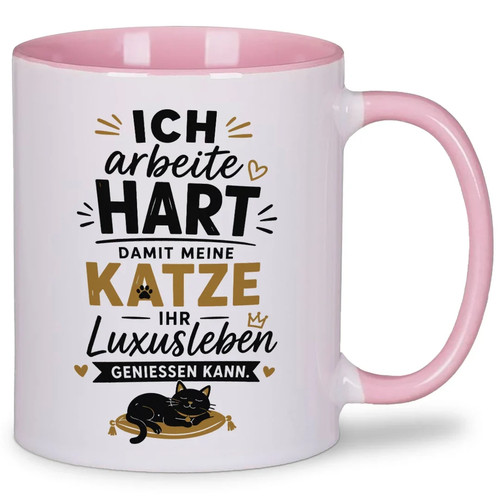 Ich arbeite hart damit - ich, hart,