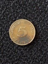5 Pfenning  Münze 1950 D