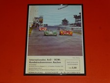 Poster AvD Rundstreckenrennen Aachen 1970 Nürburgring Südschleife Motorsport