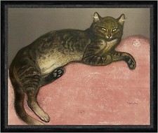 Winter - Cat on a Cushion