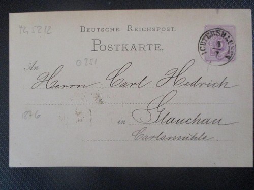 Reich ga postk - (x3076), ga-postk
