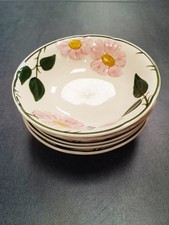 Wildrose, Dessertteller,  Villeroy & Boch, Porzellan, handbemalt, 16cm