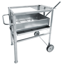 holzkohlegrill edelstahl