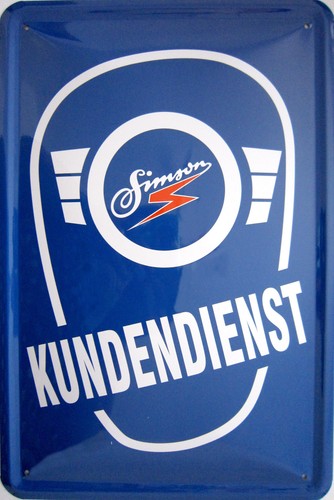 Blechschild 20x30 simson - 20x30, cm