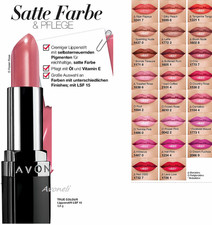 AVON COLOUR / Creamy Lippenstift mit selbsterneuernden Pigmenten Farbwahl