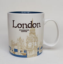 Vintage STARBUCKS Coffee Kaffee Becher LONDON Henkel Tasse