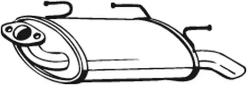 Endschalldämpfer 145 609 - endschalldämpfer, 145-609