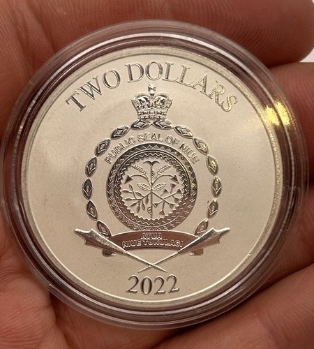 Niue 2022 two dollars - 2022, 1oz