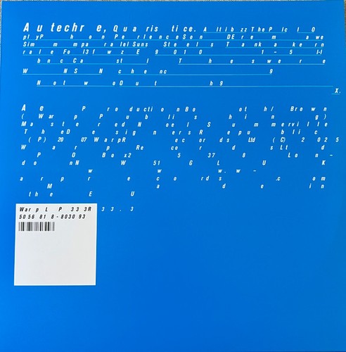 Autechre quaristice - quaristice, (2xlp)