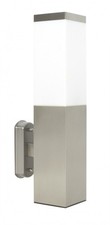 Eckige außenlampe edelstahl - eckige,