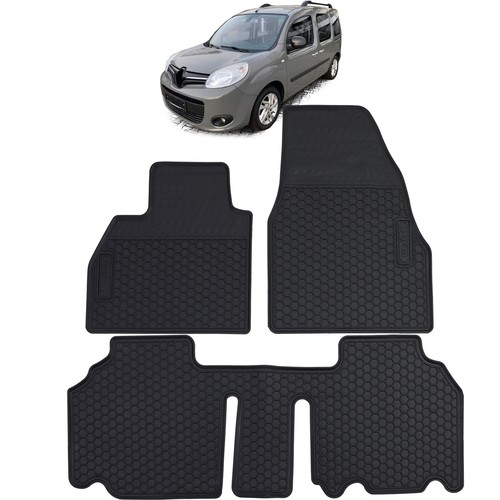 Auto gummi fußmatten schwarz - auto,