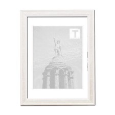 Echtholz-Bilderrahmen Liana Weiß