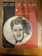 Vintage Sheet Music 1932