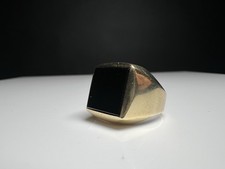 Herrenring Gold Onyx 333