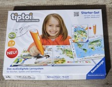 Ravensburger tiptoi Starter-Set Weltatlas & Margos Lesezauber 5-9 Jahre TTS#1