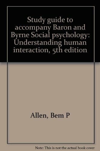 Study guide accompany baron - to,
