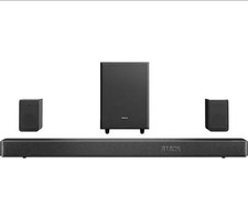Hisense Soundbar 5.1.2 Kanal 500W Dolby Atmos Wireless Subwoofer schwarz