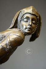 Art deco skulptur tänzerin - art,
