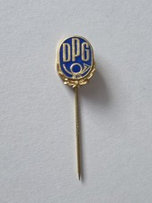 DPG/Deutsche Postgewerkschaft Anstecknadel gold ..Ehrennadel/Abzeichen