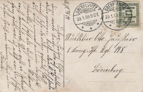 151486 feldpost 1909 aus - 1909,