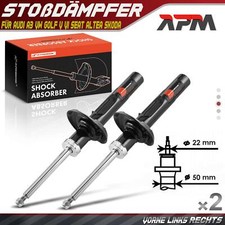 2x Stoßdämpfer Gasdruck