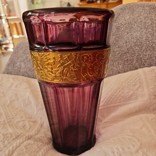 Walther söhne glas - vase, mit