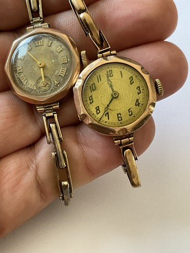 Gold art deco uhren - 2,