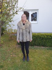 Schakal pelz jacke - schakal,