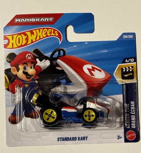 Hot wheels mario standard kart - hot,