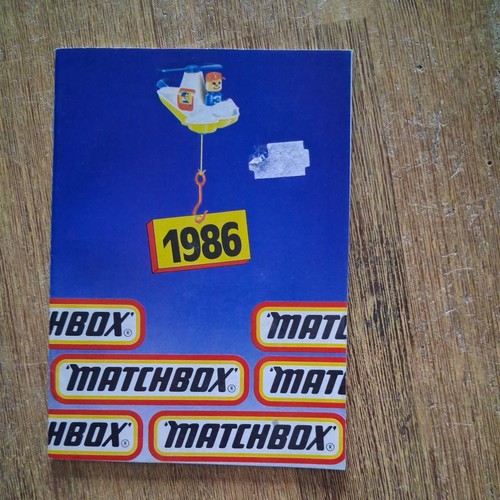 Matchbox katalog 1986 - katalog,