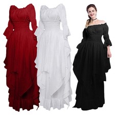 Mittelalter Kleid Damen Gothic