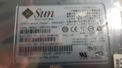 Sun 5944437 pci express - sun, quad