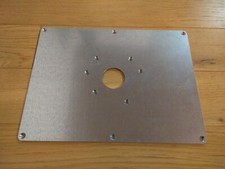 Frästisch Einlegeplatte Befestigungsplatte Oberfräse Festool OF1010 aus Stahl