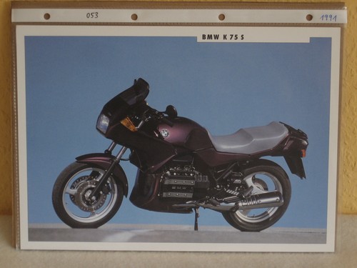 Motorrad prospektblatt bmw - prospektblatt,