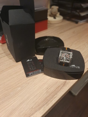 Lotus chronograph schwarz - lotus,
